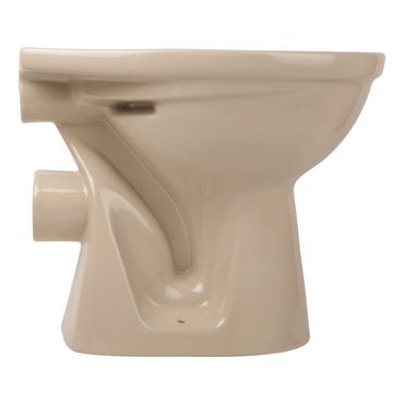 Stand-WC Tiefspüler Abgang Wand Waagerecht Toilette WC Bahama Beige