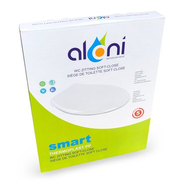 Belvit Taharet Bidet Wand Hänge WC Weiß Abgang Wand mit Softclose Absenkautomatik Deckel