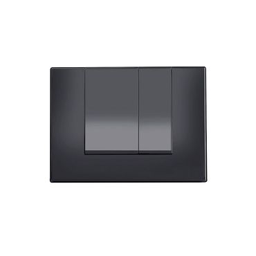 Belvit Madrid Betätigungsplatte für 2-Mengen-Spülung Anthrazit Matt