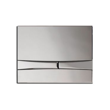 Belvit Milano Betätigungsplatte für 2-Mengen-Spülung Glanzchrom