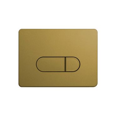 Belvit Berlin Betätigungsplatte für 2-Mengen-Spülung Gold Matt