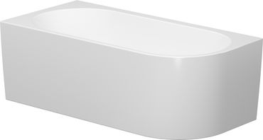 Belvit Paris Freistehende Recht Rundeck Acryl Badewanne 170x82 cm