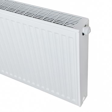 Heizkörper Mittelanschluss Kompakt & Ventilheizkörper Typ 22 400x1600 & Halter & Ventil NEU