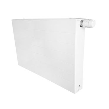 Planheizkörper Mittelanschluss Kompakt & Ventilheizkörper & Halter & Ventil NEU Typ 33 (Höhe x Breite) 600x1200