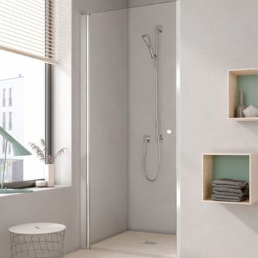 Aloni Duschtür/Nischentür Dusche 100CM 6mm 97-101x1900mm