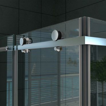 Aloni Duschkabine Schiebetüren 8mm 90x160x195cm