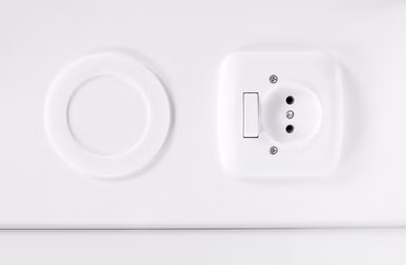 Aleco Badmöbel Spiegel mit Spots 65 cm Breite