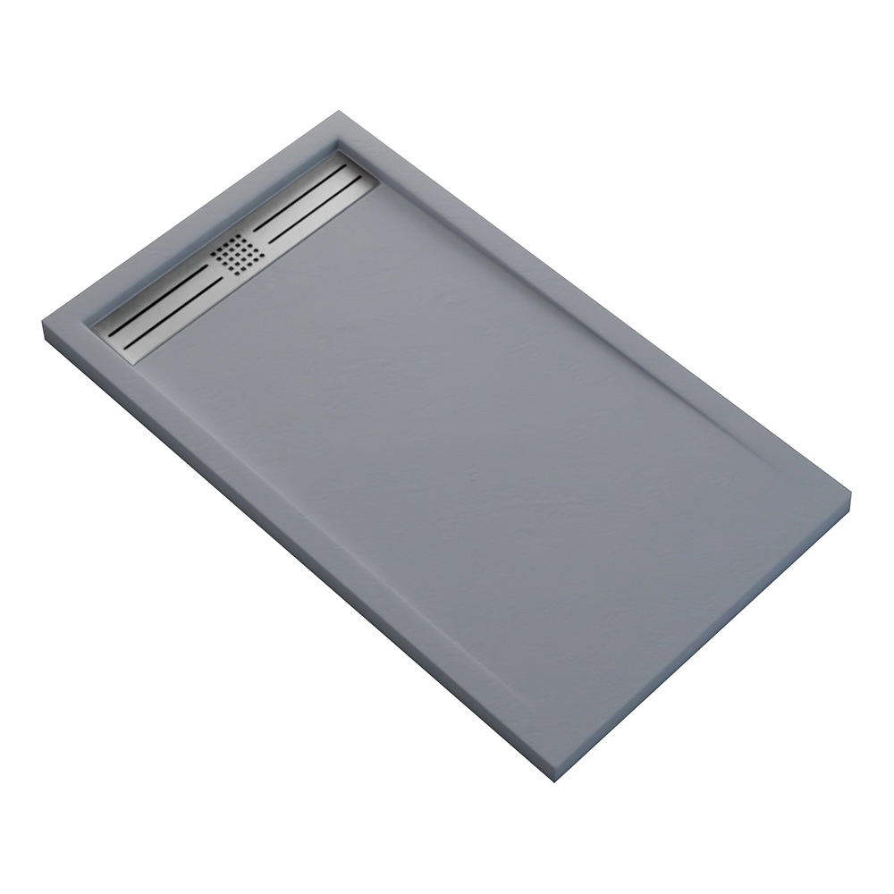 Veroni Elite Duschtasse Kompositstein flach (TxBxH) 120 x 80 x 3 cm