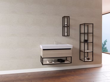 Sharp Badezimmer Unterschrank 80 cm