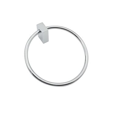 Handtuchhalter Monaco Rund Chrom 5 x 16 cm (T x Ø) Rostfrei