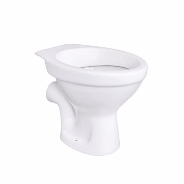 Stand WC Toilette Abgang Waagerecht Wand Tiefspüler Weiß Stehend