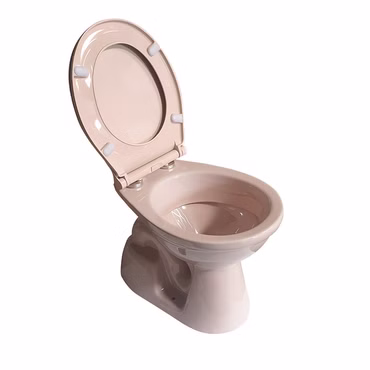 Belvit Stand WC Bahama Beige Abgang Boden mit Softclose-Deckel