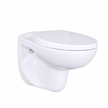 Belvit Komplettset Wand Hänge WC Spülrandlos + Deckel + Vorwandelement + Schallschutz + Betätigungsplatte