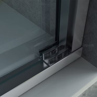 Aloni 3-teilige Nischen-Schiebetür 8mm (80x200cm)