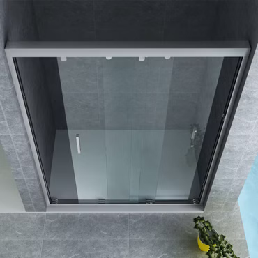 Aloni 3-teilige Nischen-Schiebetür 8mm (120x200cm)