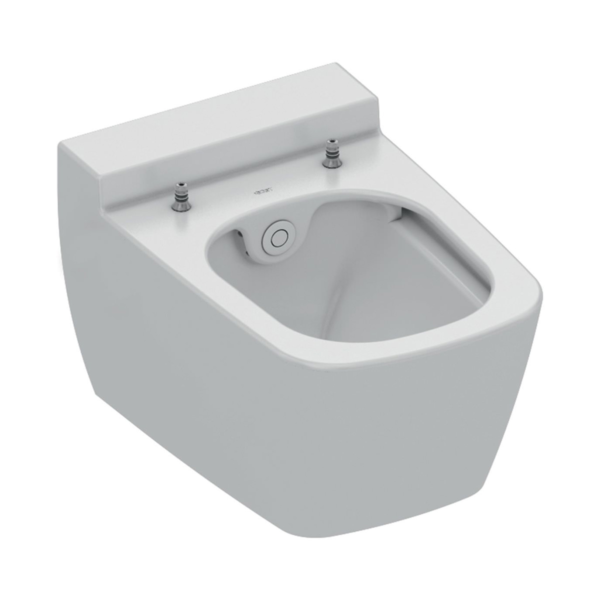 TECEone Dusch WC Komplettset Weiß Randlos mit Softclose Sitz ohne Strom