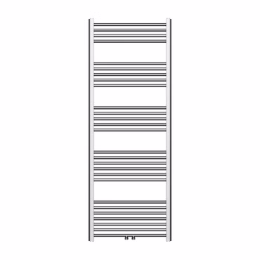 BELVIT Handtuchheizkörper 1600x600 mm Edelstahl gebürstet 557 Watt Links Rechts Mittelanschluss