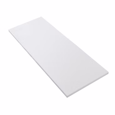 Waschtischplatte 120x1,2x52,5cm Mattweiß Mineralguss