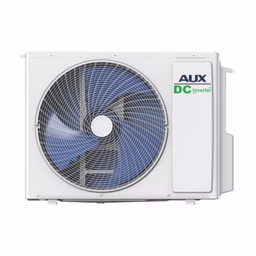 AUX Multi Split Klimaanlage Set 27000 BTU (7,9 kW) Außengerät + 2x 12000 BTU (je 3,5 kW) Wandgerät WLAN R32 Mattweiß