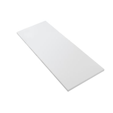 Waschbecken Set WONDA Waschtischplatte 120 cm mattweiß mit KAMELIA Unterschrank Nussbaum