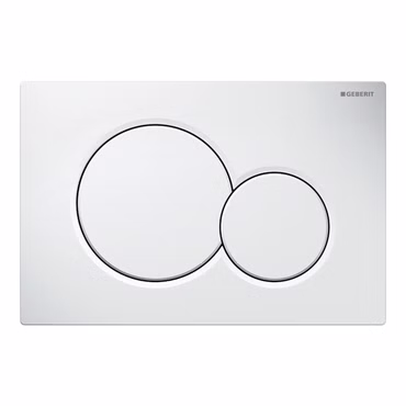 Geberit Sigma01 Betätigungsplatte für 2-Mengen-Spülung, Round