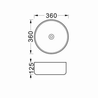 BELVIT MURANO Aufsatzwaschbecken Keramik weiß glänzend silber strukturiert rund