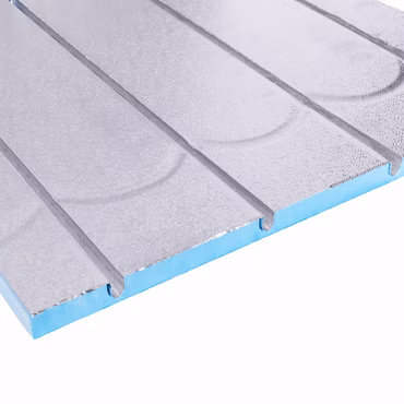 BELVIT XPS 500 Fußbodenheizungsplatte 120x60x2,5 cm Trockenbau Warmwasser Fußbodenheizung druckfest feuchtigkeitsbeständig