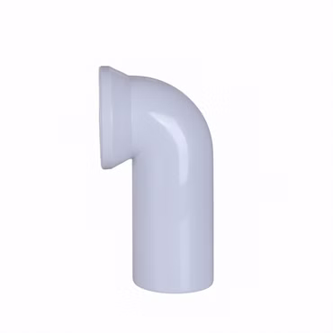 BELVIT WC Anschluss Abflussrohr DN 100/135 Bogen 90° Manhattan grau Toilettenanschluss Rohr mit Dichtung