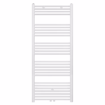 Belrad Badheizkörper Mittelanschluss Weiß gebürstet 1600x600 mm - 828W