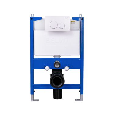 Belvit VR8001 Trockenbau Vorwandelement, Montageelement für Wand-WC H: 75 cm