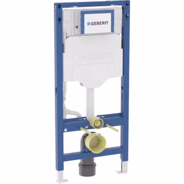 Villeroy & Boch Architectura WC spülrandlos Komplettset mit Geberit Duofix UP320 Vorwandelement und Sigma Drückerplatte