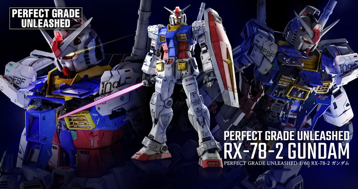1 60 Pg Unleashed Rx 78 2 Gundam O Gundam