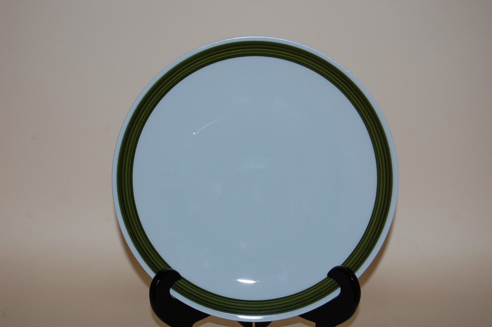 Kuchenteller grüner Rand 19,5cm Jaeger & Co. Bavaria NEU | Ceres Webshop