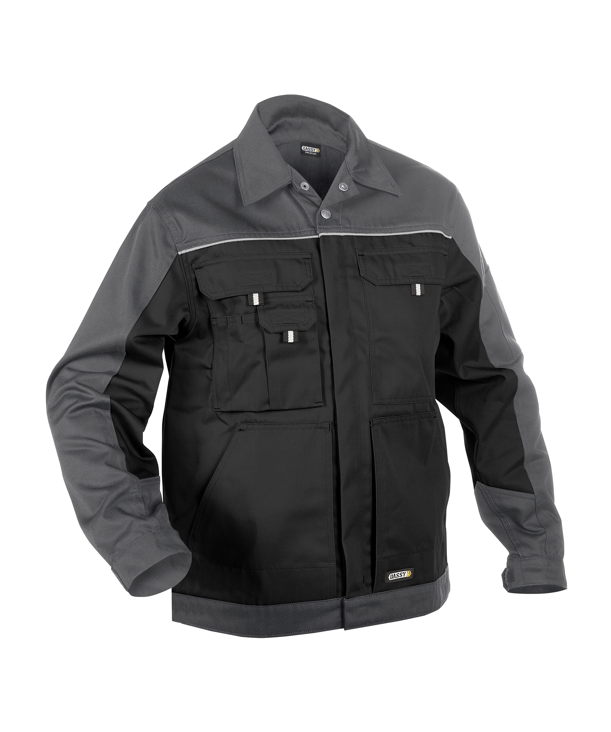 DASSY® Lugano 245 gr. Zweifarbige Arbeitsjacke | norsGAAD.de