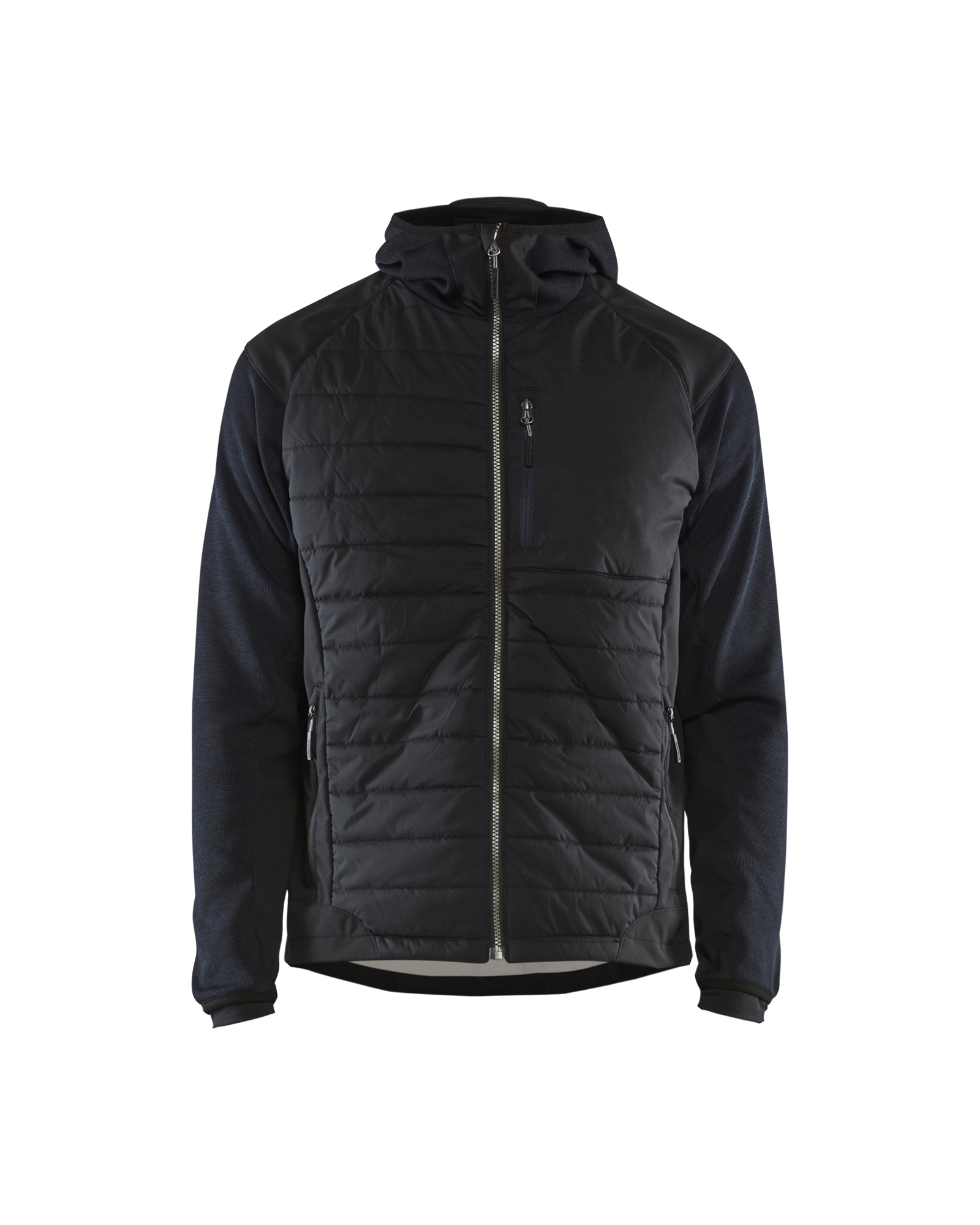 Blåkläder Giacca Ibrida Softshell Imbottita - Alta Visibilità Giallo/Nero Taglia XXXL