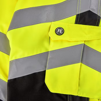Herren 3/4 Warnschutzhose Safety Light 42