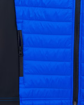 Jungen wattierte Steppweste mit Softshelleinsätzen Subway Kids