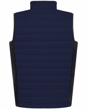 Jungen wattierte Steppweste mit Softshelleinsätzen Subway Kids