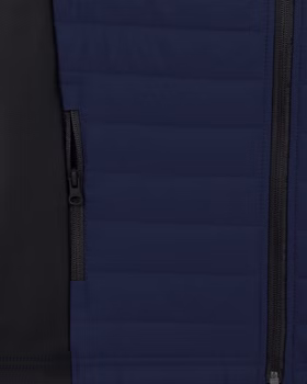 Jungen wattierte Steppweste mit Softshelleinsätzen Subway Kids