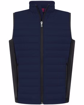 Jungen wattierte Steppweste mit Softshelleinsätzen Subway Kids