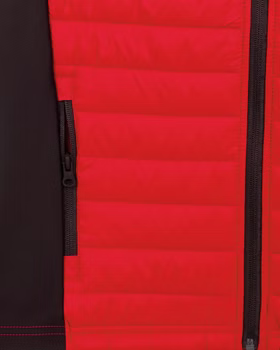 Jungen wattierte Steppweste mit Softshelleinsätzen Subway Kids