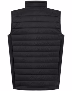 Jungen wattierte Steppweste mit Softshelleinsätzen Subway Kids