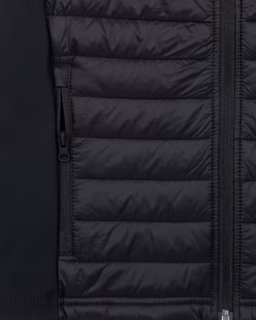 Jungen wattierte Steppweste mit Softshelleinsätzen Subway Kids