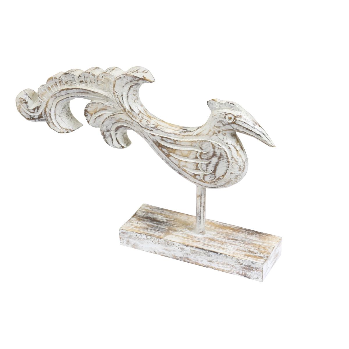 Vogelfigur Mit Standfuss Maritime Deko Tischdeko Vogel Skulptur