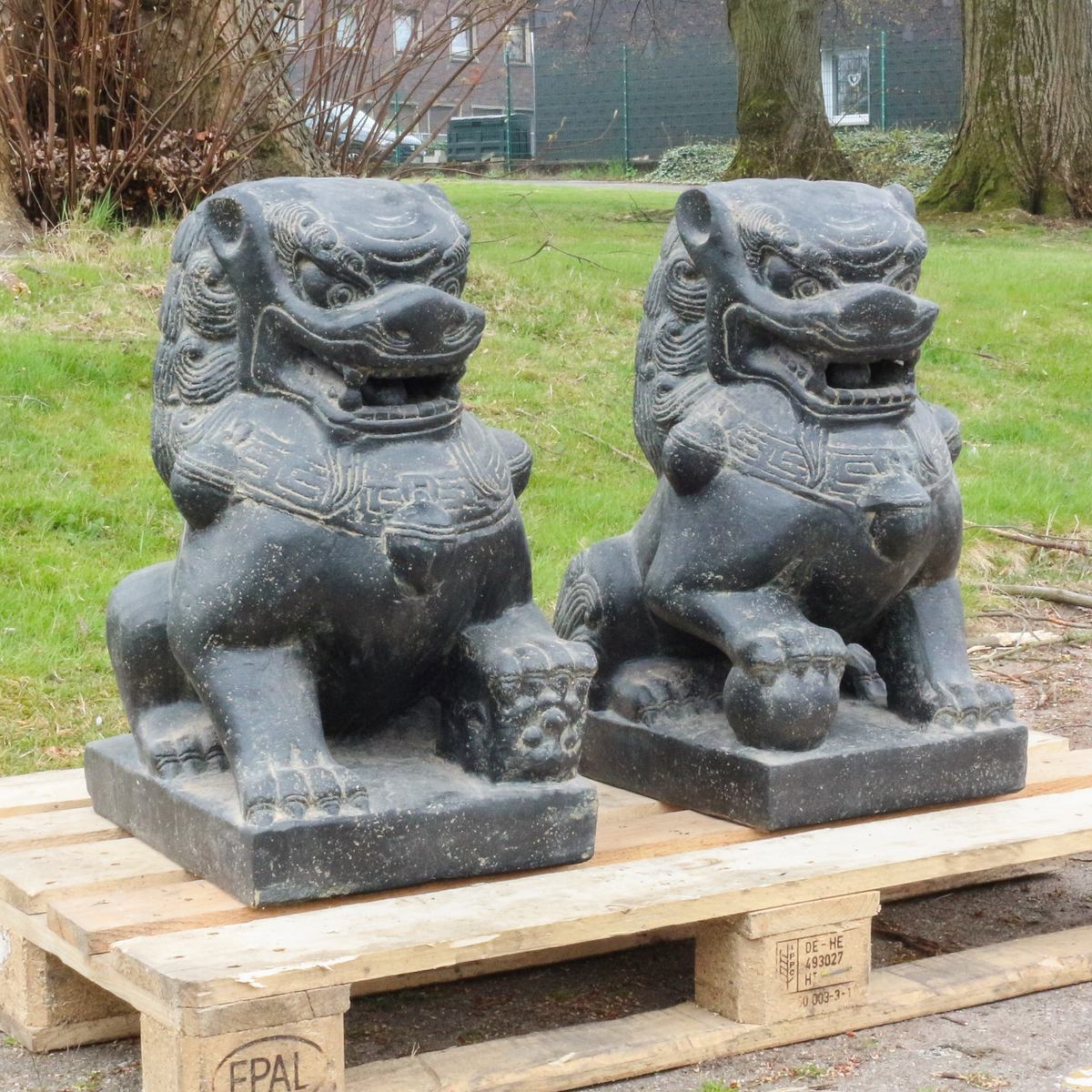 Hundestatue Aus Harz - Niedliche Tierfigur Für Deko Auf Schreibtisch & Regal