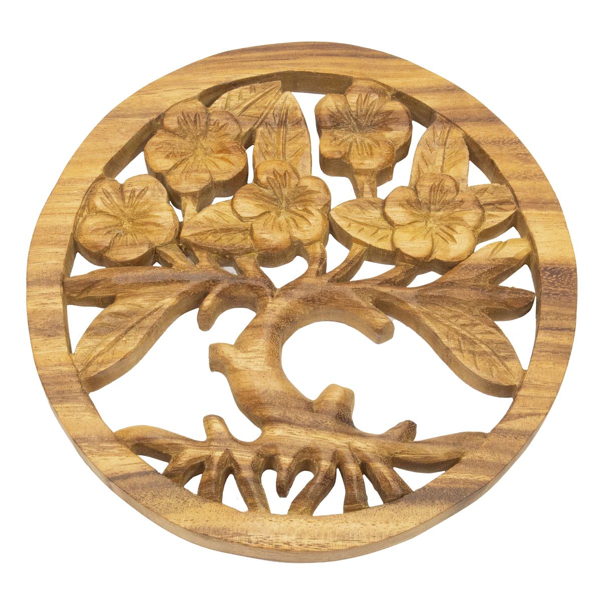 Lebensbaum Wandbild Wanddeko Mandala Zeichen Wandrelief Symbol