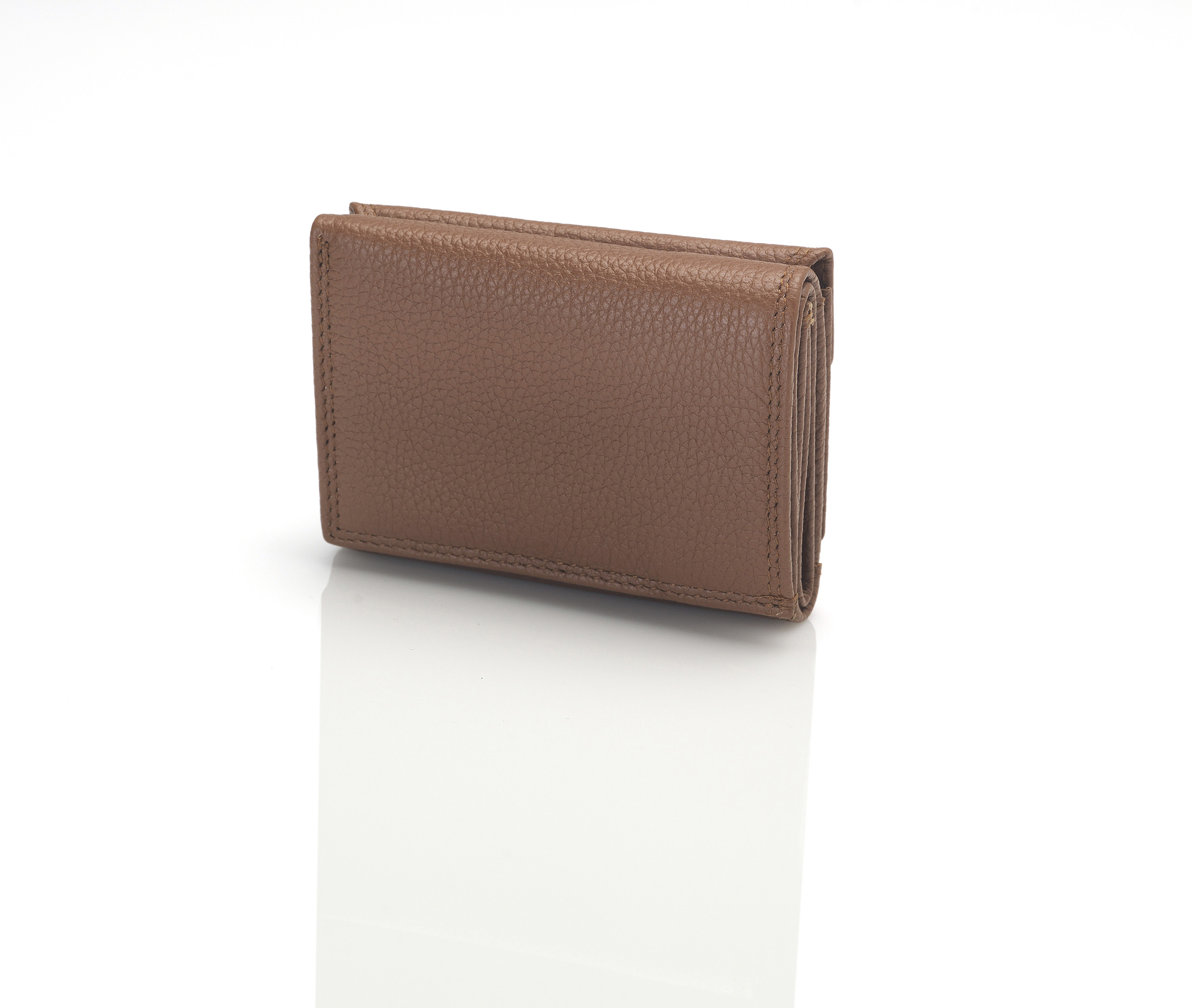 Josephine Osthoff Geldbörse Slim Wallet mit Münzfach und RFID Schutz, Geldbeutel für Damen und Herren, handgefertigt aus 100% Echtleder