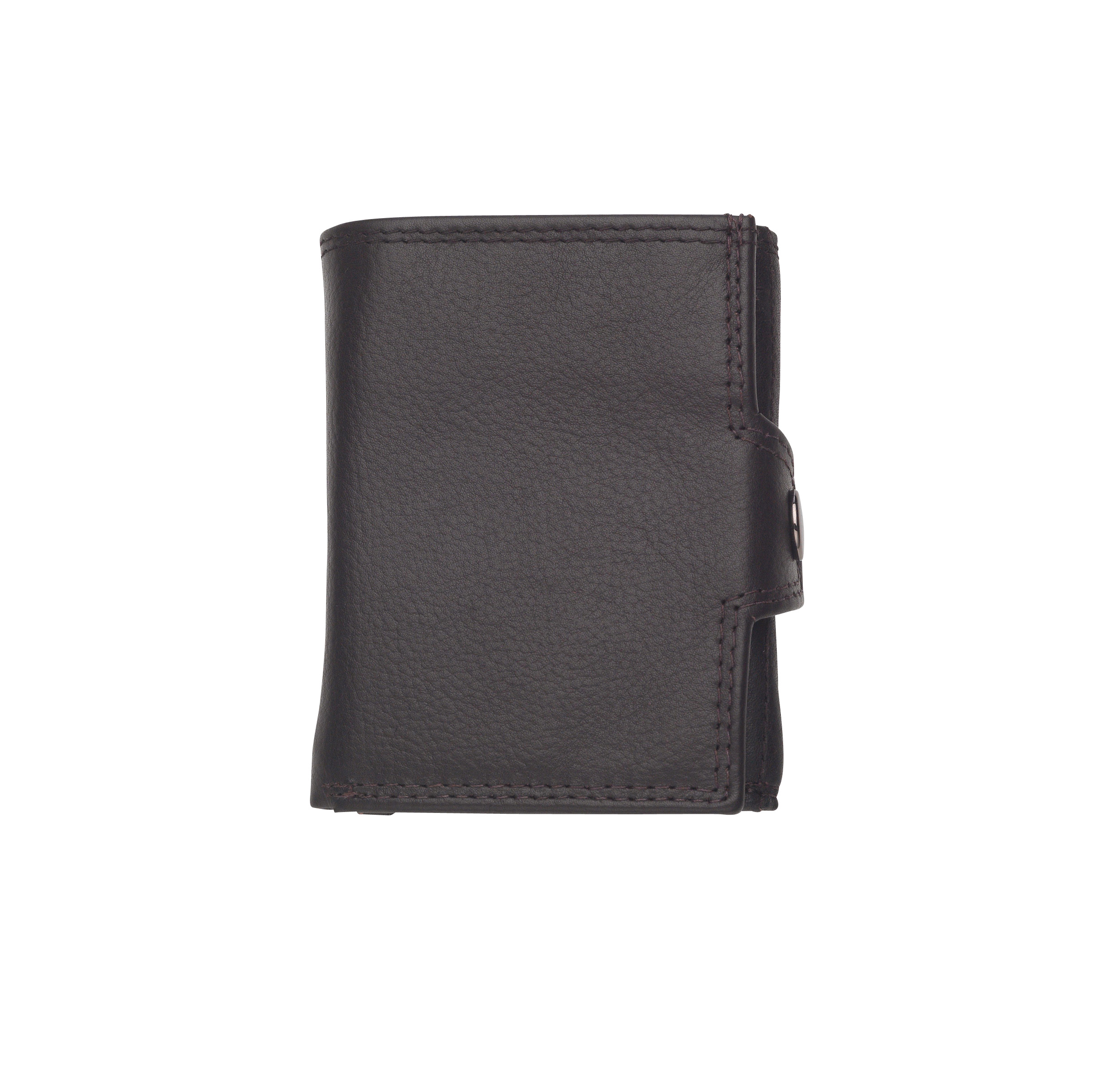 Josephine Osthoff Mini Geldbörse mit Münzfach, RFID Credit Card Holder Damen und Herren slim wallet 100% Echtleder