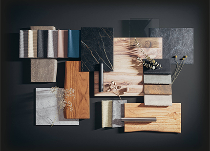 Verschiedene Delife Materialien