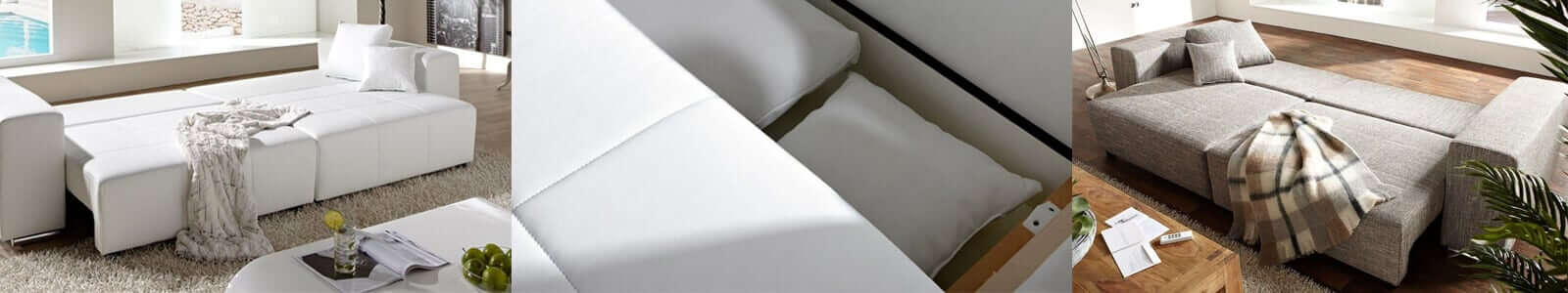 Marbeya Sofas mit Schlaffunktion